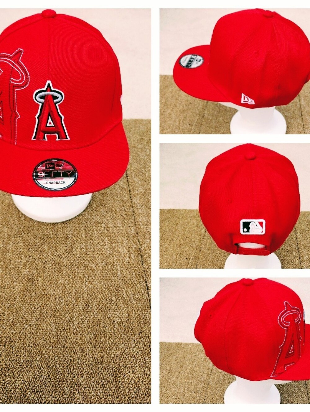 ANAHEIM ANGELS MLB BASEBALL SNAPBACK HAT.